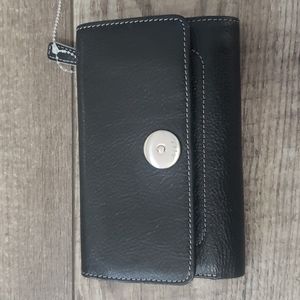 HYPE Black Leather Wallet